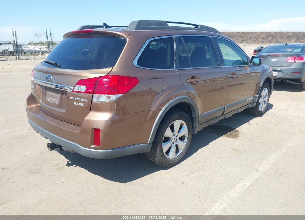 2011 SUBARU OUTBACK VIN: 4S4BRBKC1B3421899