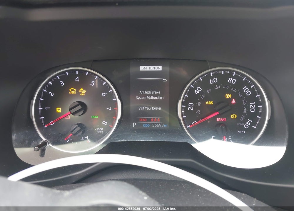 2020 TOYOTA RAV4 XLE VIN: 2T3W1RFV4LW094687