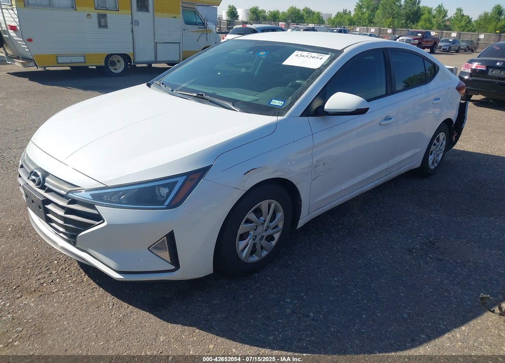 2020 HYUNDAI ELANTRA VIN: 5NPD74LF7LH593920