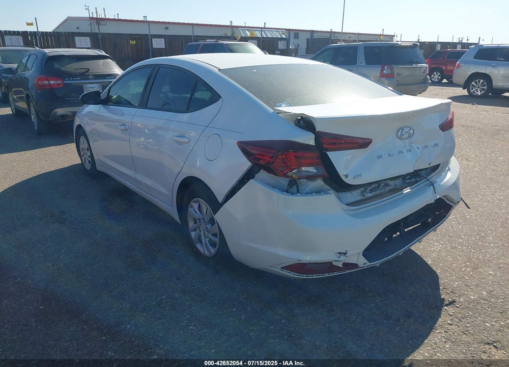 2020 HYUNDAI ELANTRA VIN: 5NPD74LF7LH593920
