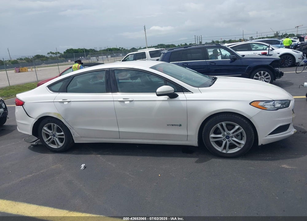 2018 FORD FUSION HYBRID VIN: 3FA6P0LU8JR259024