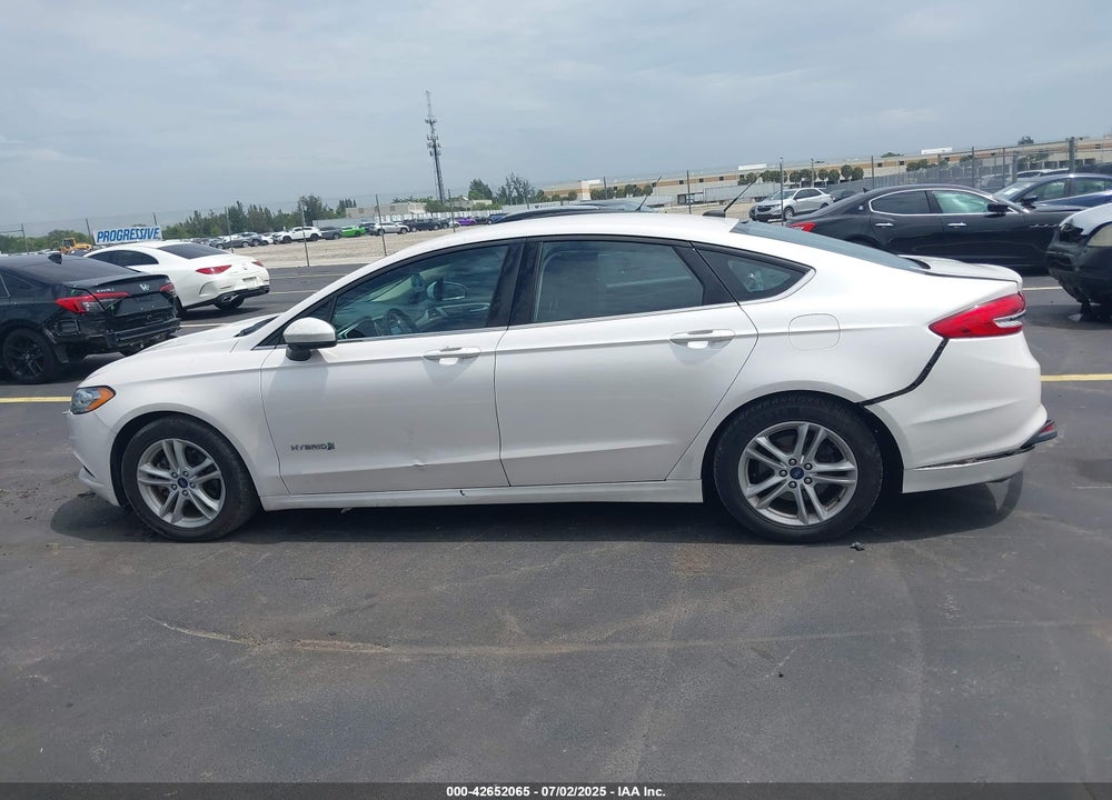 2018 FORD FUSION HYBRID VIN: 3FA6P0LU8JR259024