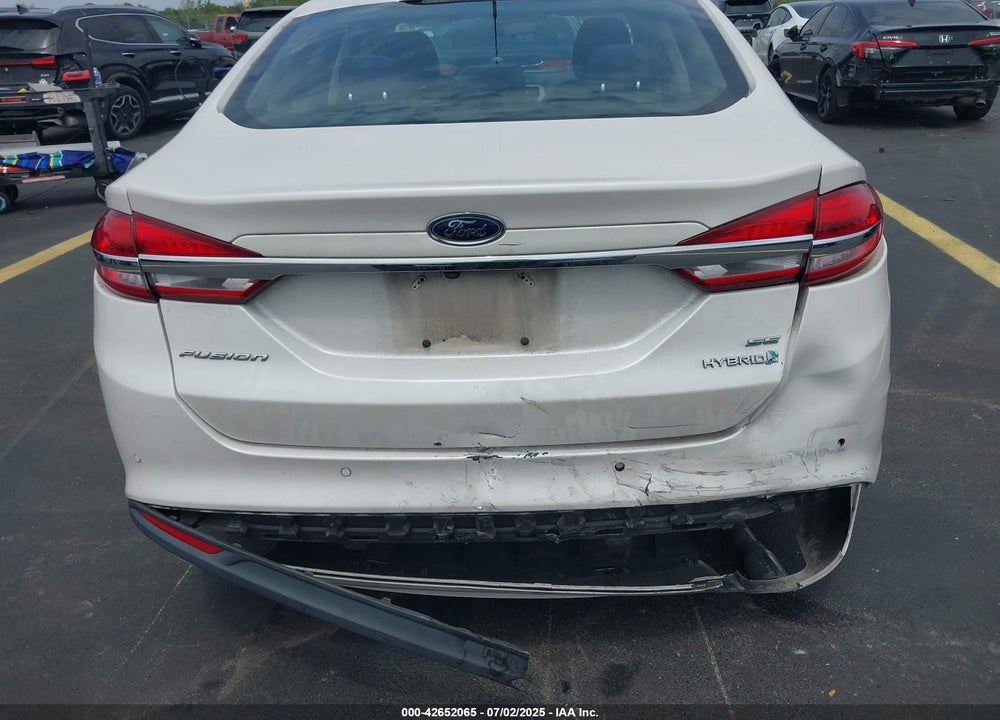 2018 FORD FUSION HYBRID VIN: 3FA6P0LU8JR259024