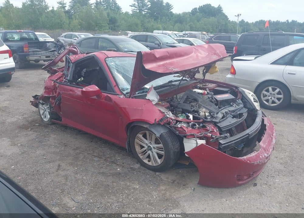 2007 HYUNDAI TIBURON GS VIN: KMHHM66D47U239778