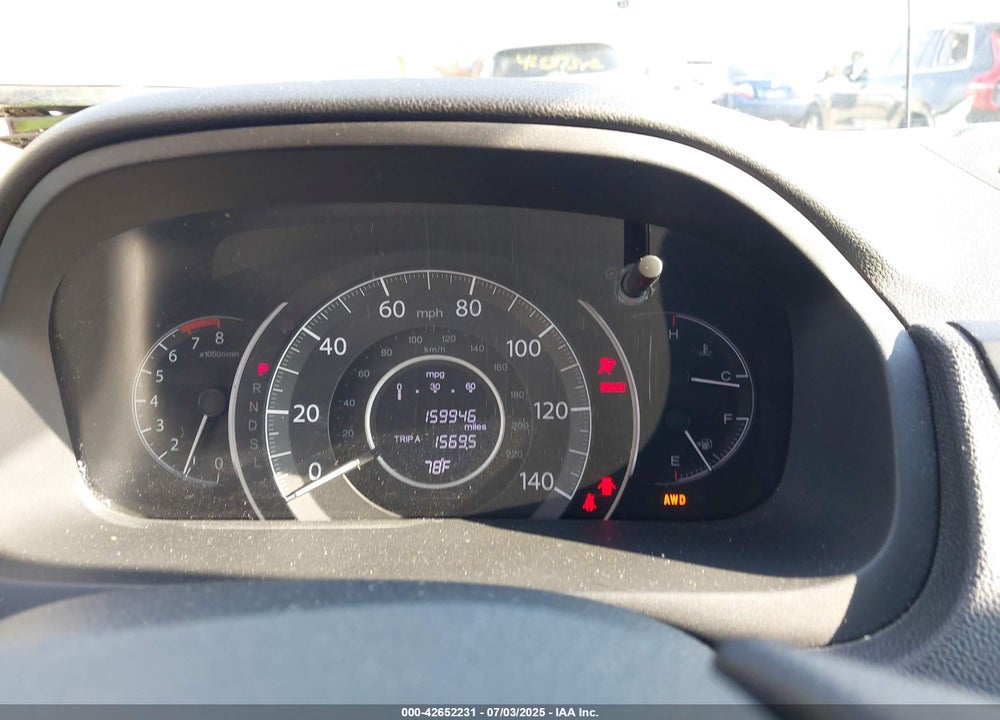 2016 HONDA CR-V VIN: 2HKRM4H57GH601485