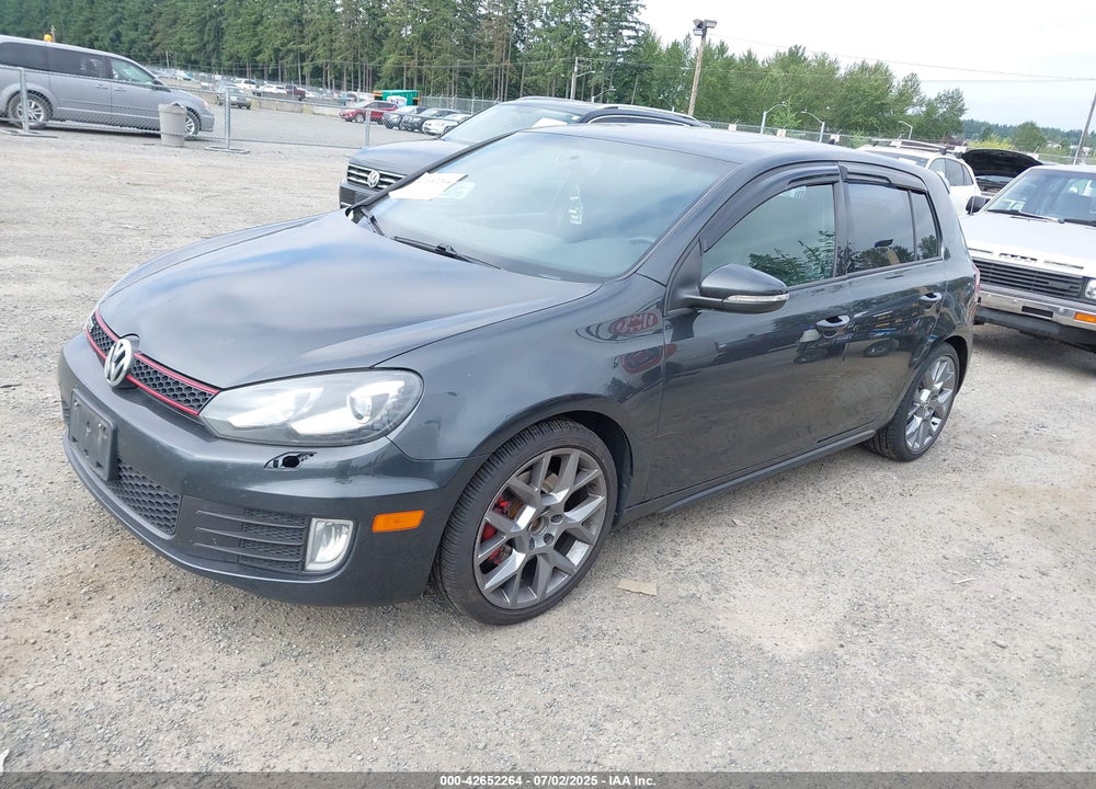 2013 VOLKSWAGEN GTI VIN: WVWHD7AJ2DW129870