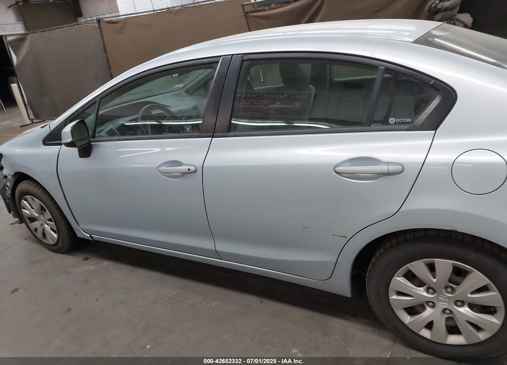 2012 HONDA CIVIC VIN: 2HGFB2F58CH598259