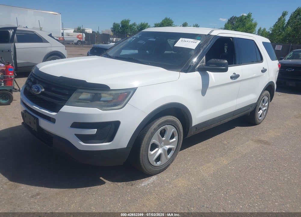 2016 FORD POLICE INTERCEPTOR SEDAN VIN: 1FM5K8ARXGGD32276