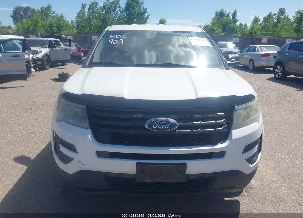 2016 FORD POLICE INTERCEPTOR SEDAN VIN: 1FM5K8ARXGGD32276