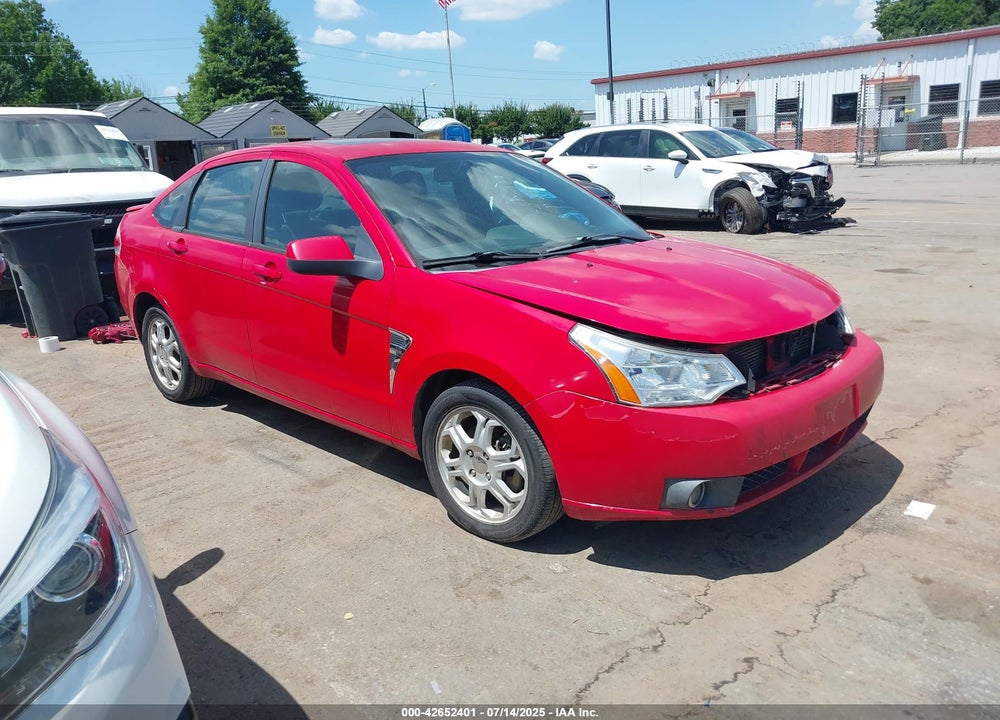 2008 FORD FOCUS SE/SES VIN: 1FAHP35N98W220434