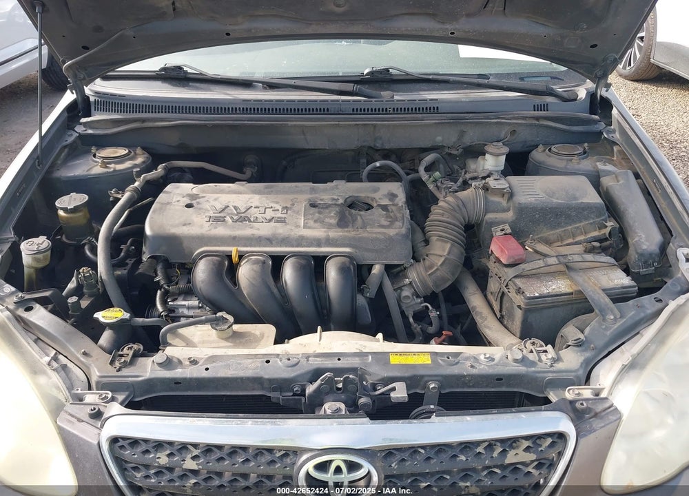 2005 TOYOTA COROLLA CE VIN: 2T1BR32E95C324960