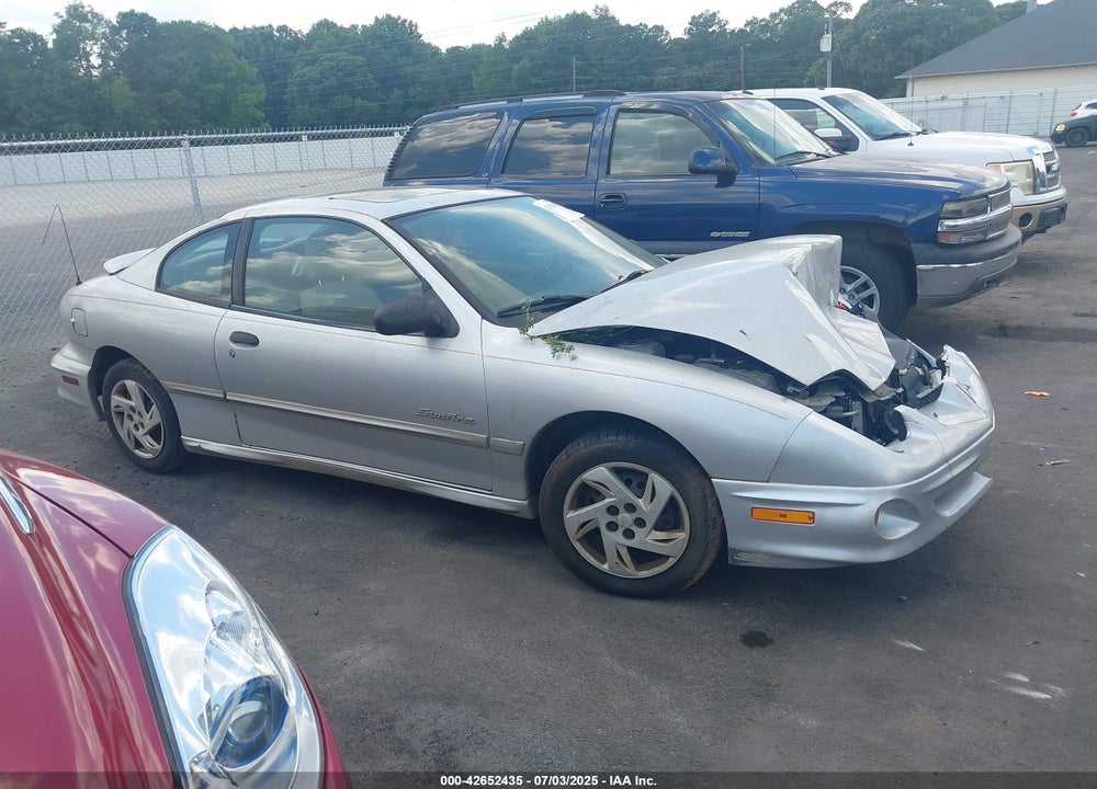 2002 PONTIAC SUNFIRE VIN: 1G2JB124927244300