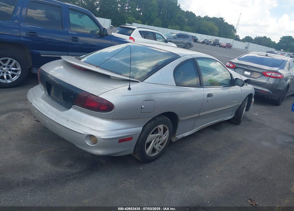 2002 PONTIAC SUNFIRE VIN: 1G2JB124927244300