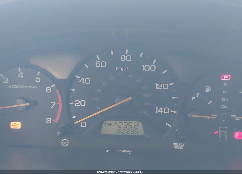 2002 HONDA ACCORD 3.0 EX VIN: 1HGCG165X2A080813