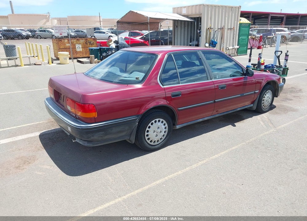 1993 HONDA ACCORD DX VIN: JHMCB7648PC018621