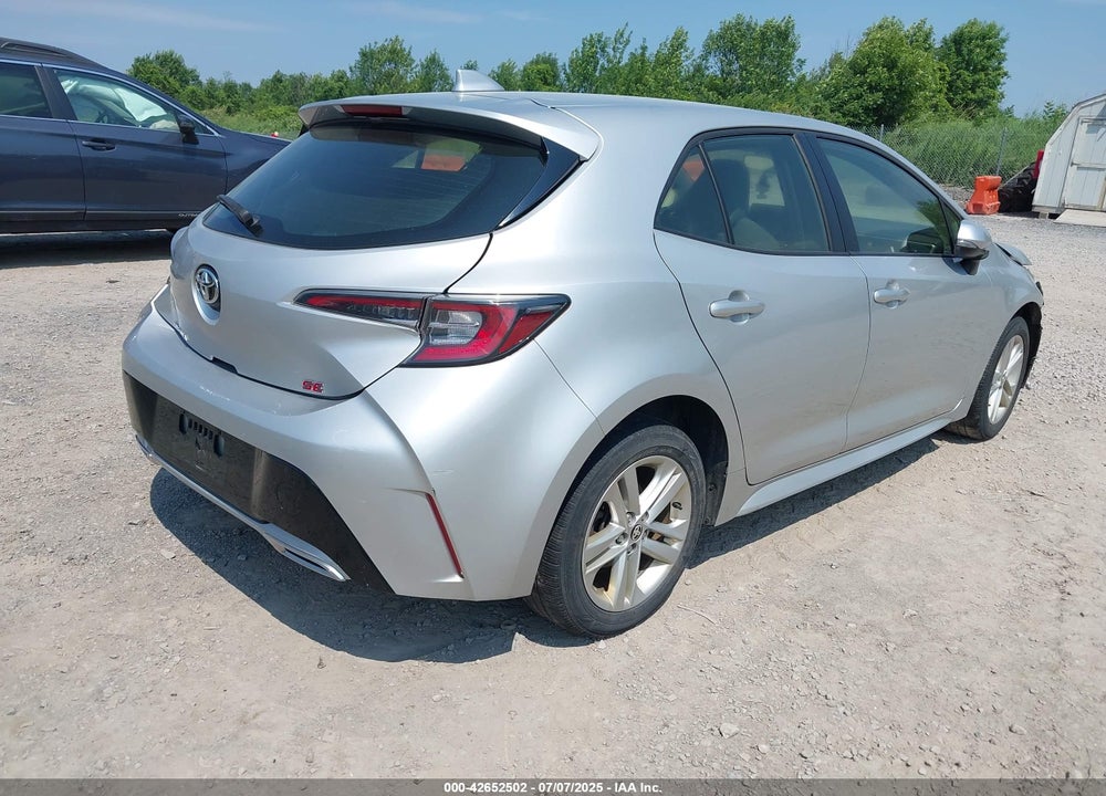 2020 TOYOTA COROLLA SE VIN: JTND4RBE9L3091920