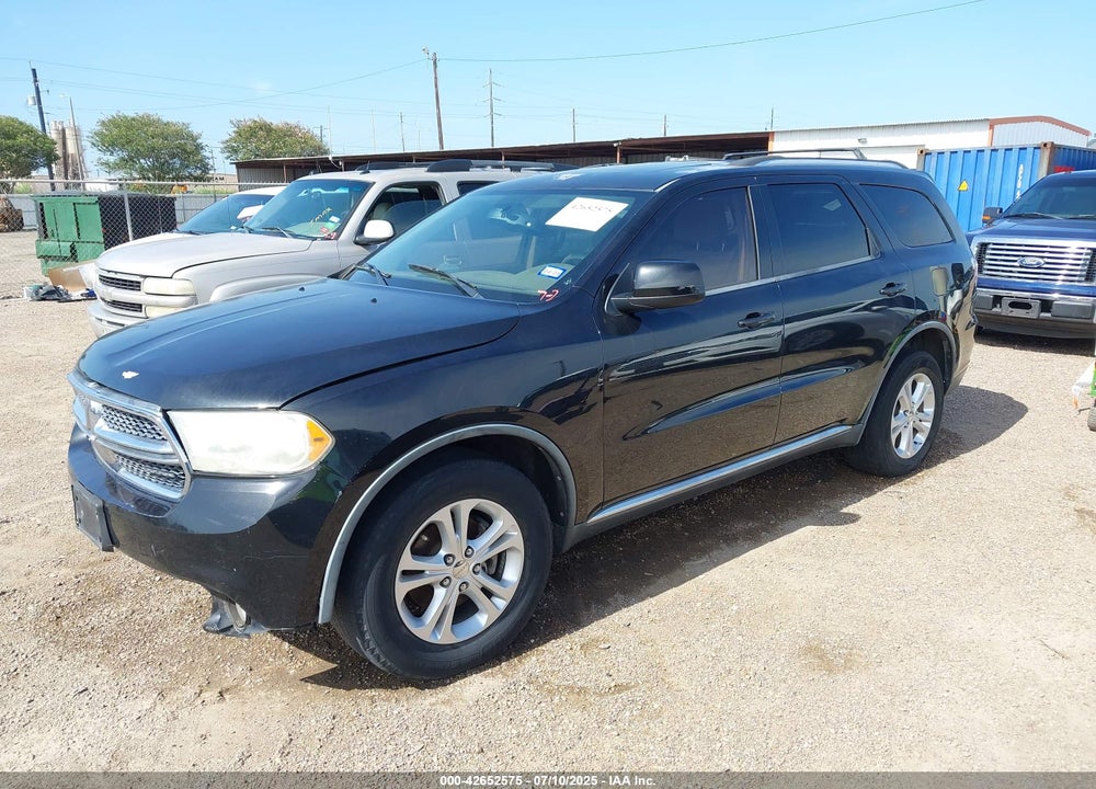 2012 DODGE DURANGO VIN: 1C4RDHAG2CC212570