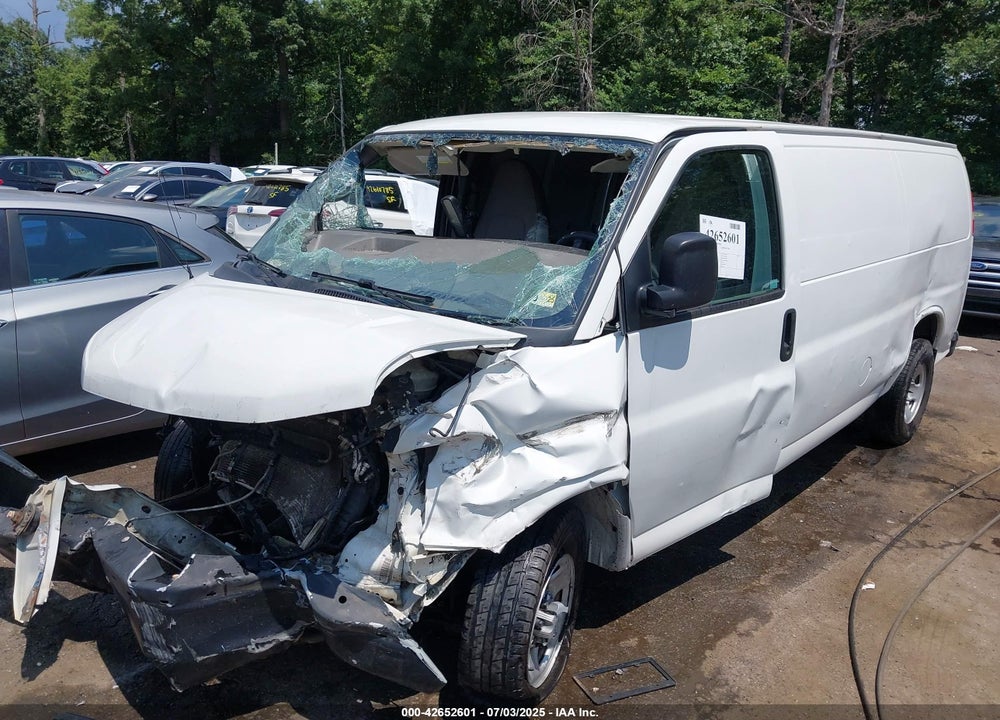 2015 CHEVROLET EXPRESS 2500 WORK VAN VIN: 1GCWGGCF4F1236507