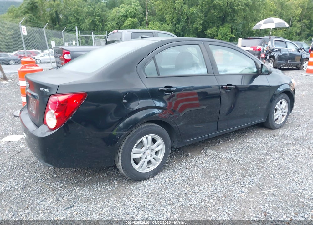 2012 CHEVROLET SONIC VIN: 1G1JA5SH1C4121076