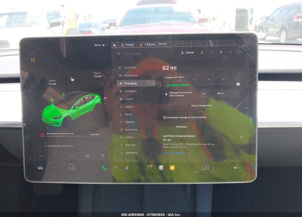 2023 TESLA MODEL 3 VIN: 5YJ3E1EA4PF512121