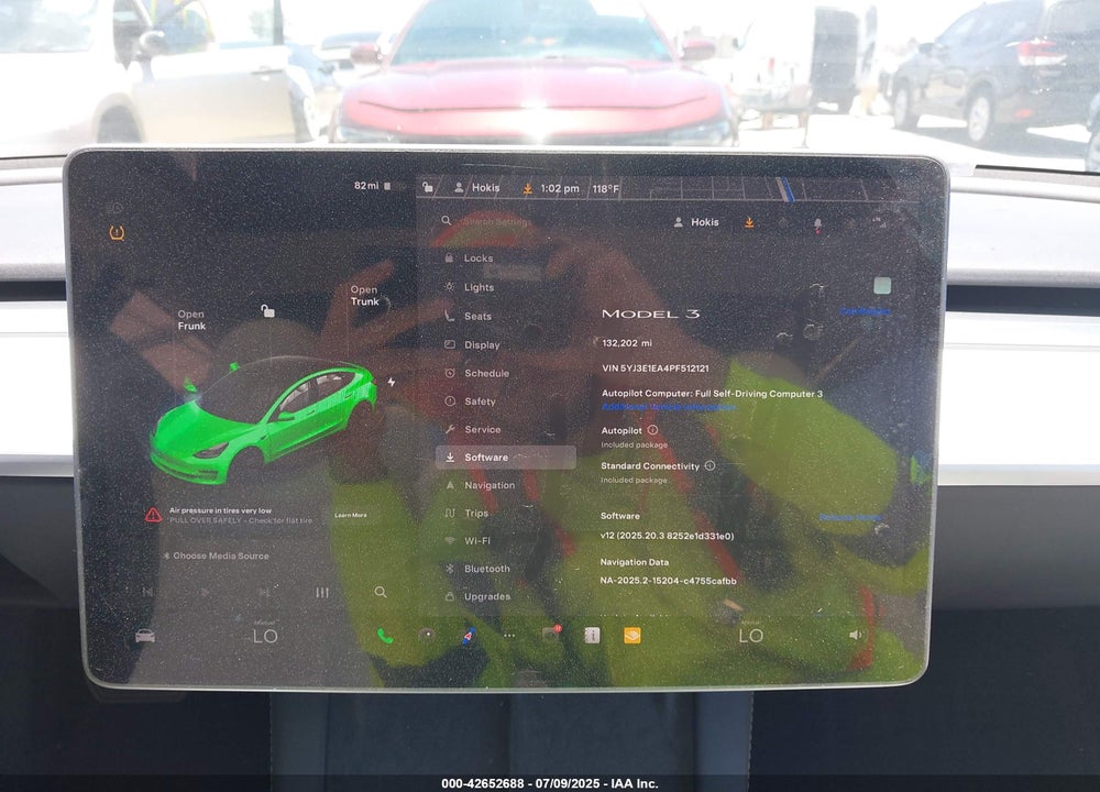 2023 TESLA MODEL 3 VIN: 5YJ3E1EA4PF512121