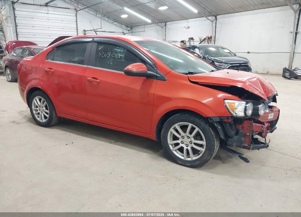 2012 CHEVROLET SONIC 2LT VIN: 1G1JC5SH6C4132679