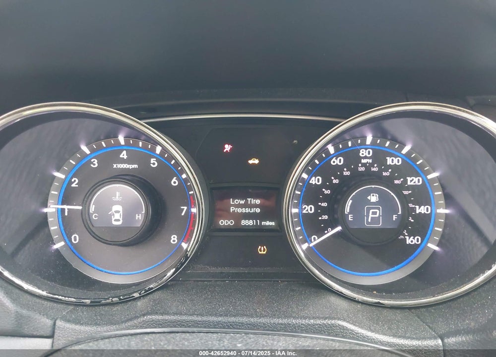 2013 HYUNDAI SONATA VIN: 5NPEB4ACXDH659552