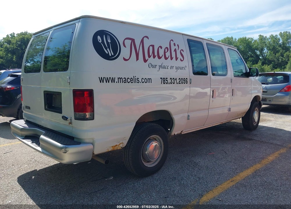 2001 FORD E-250 COMMERCIAL VIN: 1FTNE24221HB12977