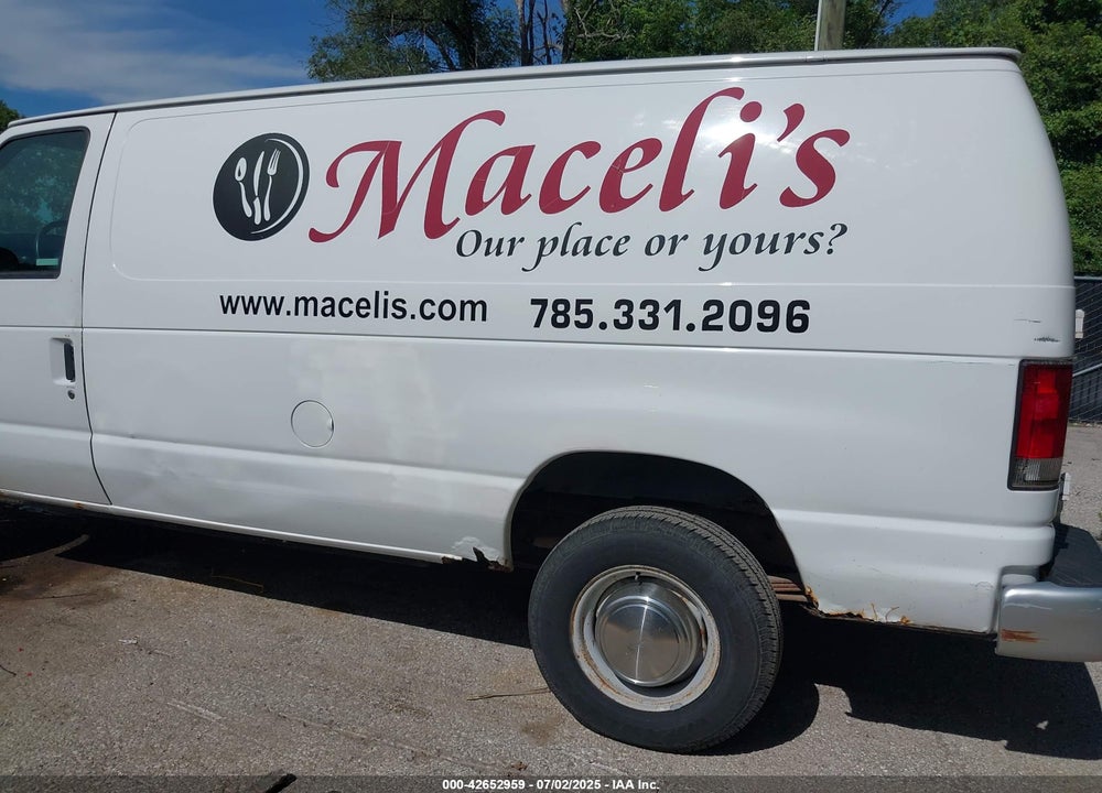 2001 FORD E-250 COMMERCIAL VIN: 1FTNE24221HB12977