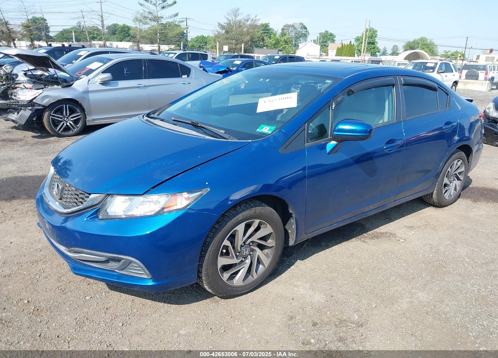 2015 HONDA CIVIC EX VIN: 2HGFB2F81FH503913
