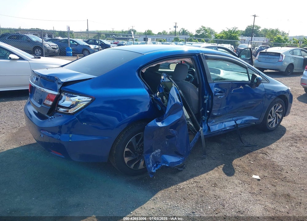 2015 HONDA CIVIC EX VIN: 2HGFB2F81FH503913