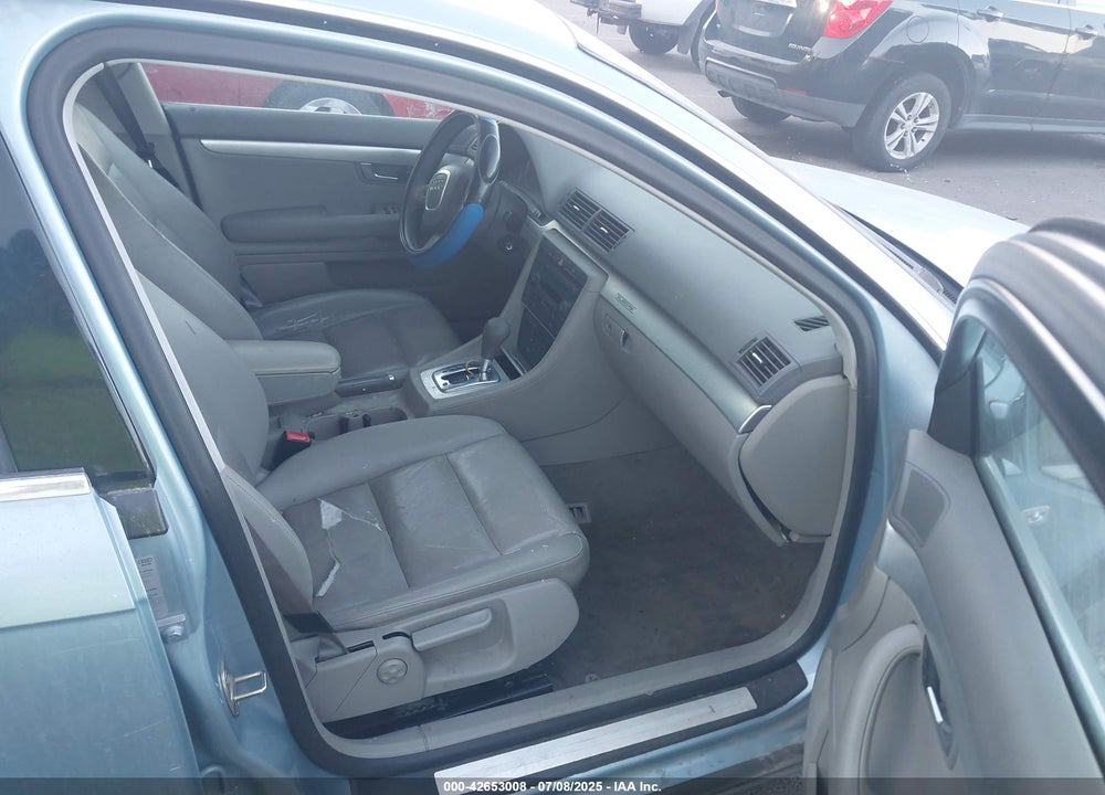 2006 AUDI A4 2.0T VIN: WAUDF78E46A209895
