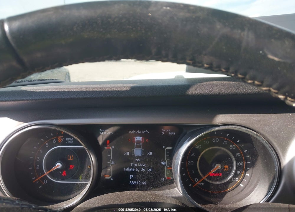 2021 JEEP GLADIATOR VIN: 1C6HJTAG0ML523351