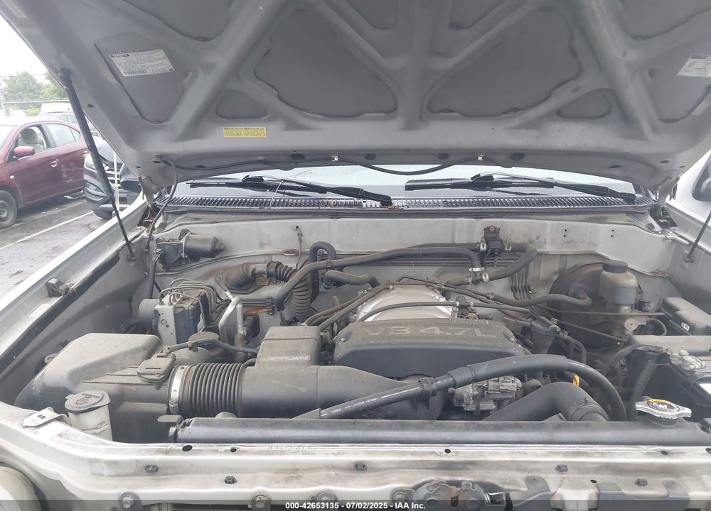 2002 TOYOTA SEQUOIA LIMITED V8 VIN: 5TDBT48A02S078525