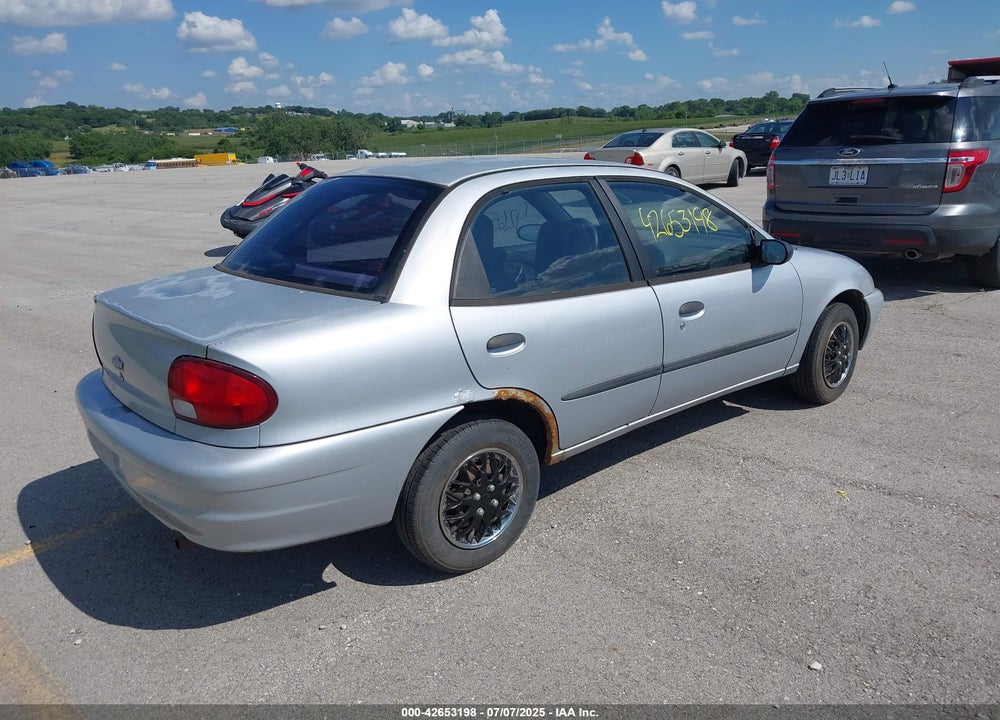 1999 CHEVROLET METRO LSI VIN: 2C1MR5222X6710860