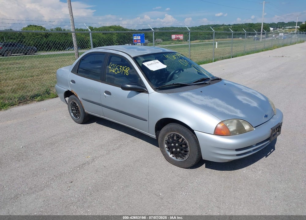 1999 CHEVROLET METRO LSI VIN: 2C1MR5222X6710860