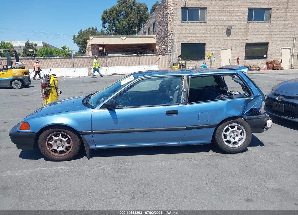 1991 HONDA CIVIC VIN: 2HGED6340MH550698