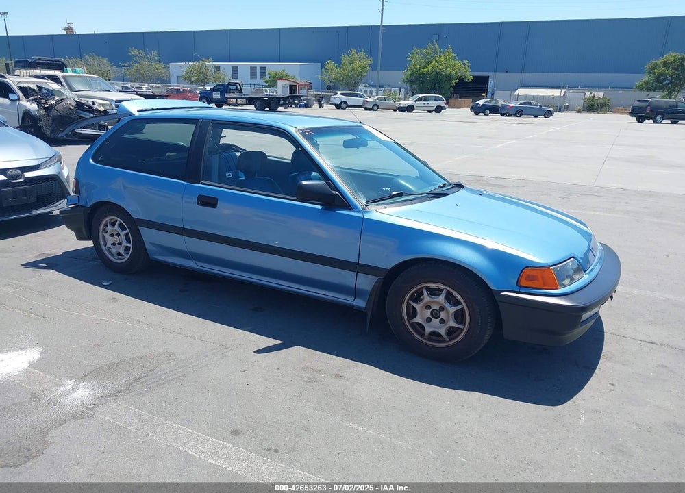 1991 HONDA CIVIC VIN: 2HGED6340MH550698