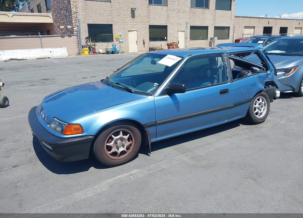 1991 HONDA CIVIC VIN: 2HGED6340MH550698