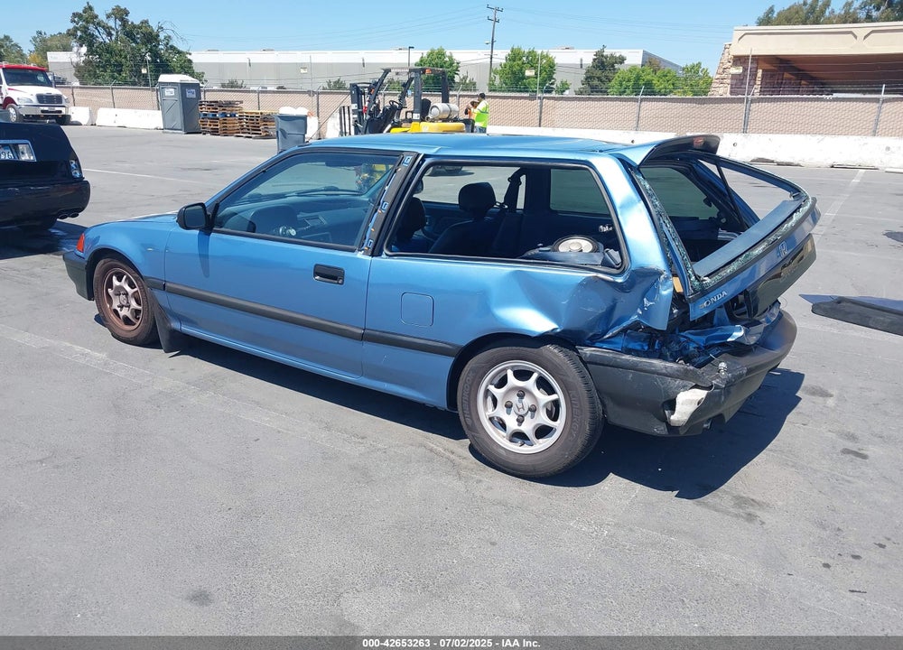 1991 HONDA CIVIC VIN: 2HGED6340MH550698