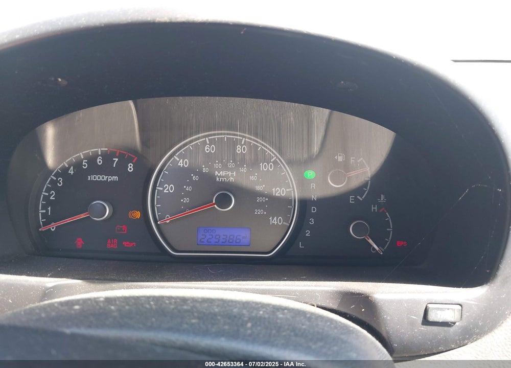 2007 HYUNDAI ELANTRA GLS/LIMITED/SE VIN: KMHDU46D27U094551