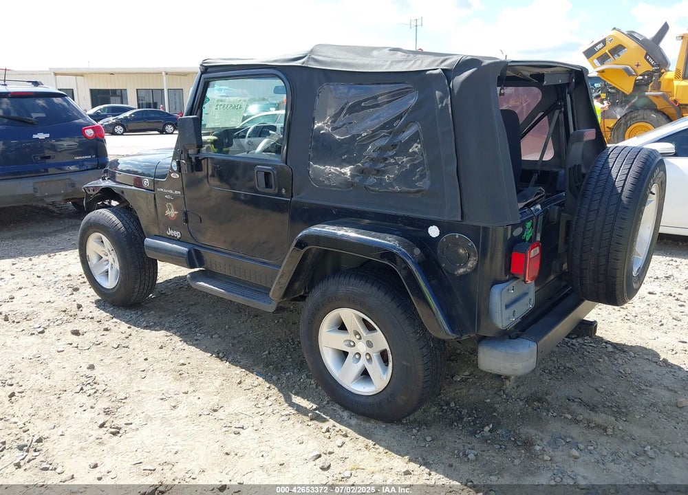 1998 JEEP WRANGLER SE VIN: 1J4FY29P5WP793305