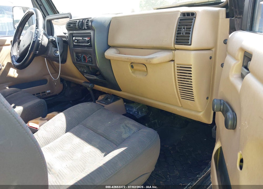 1998 JEEP WRANGLER SE VIN: 1J4FY29P5WP793305