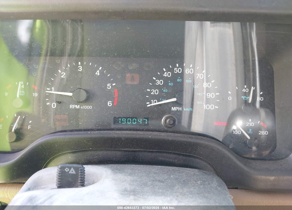 1998 JEEP WRANGLER SE VIN: 1J4FY29P5WP793305