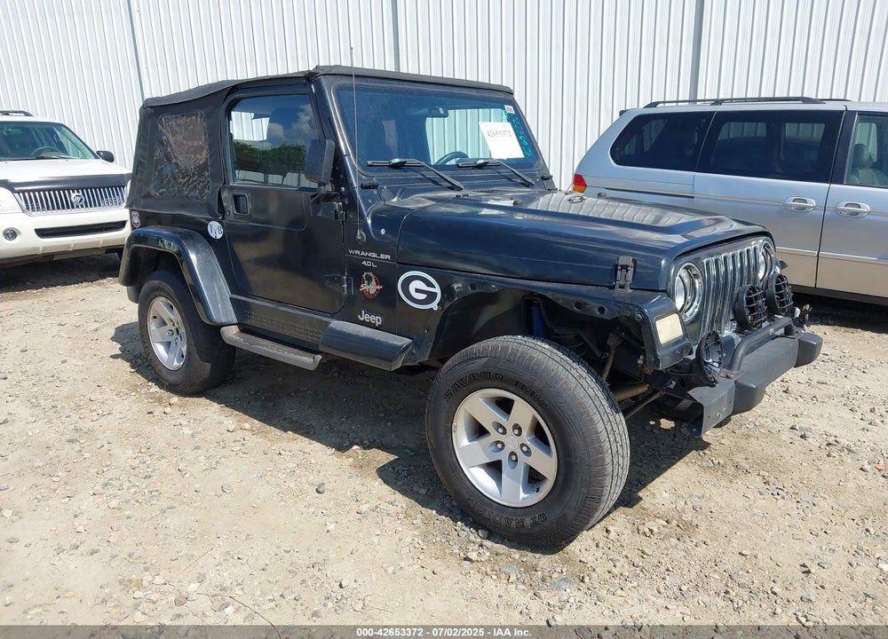 1998 JEEP WRANGLER SE VIN: 1J4FY29P5WP793305