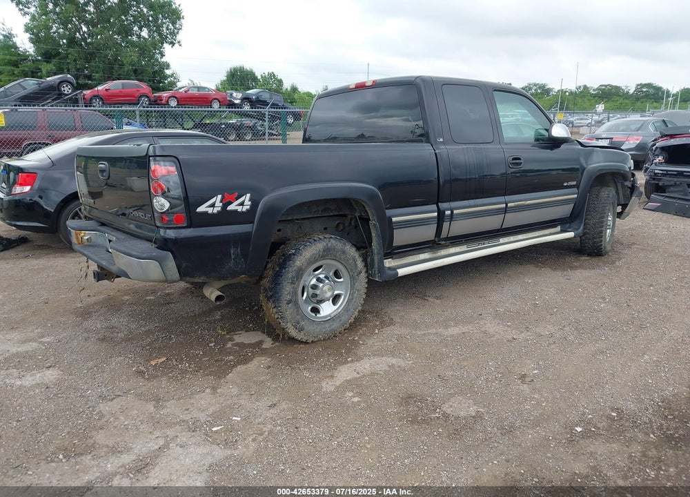 2000 CHEVROLET SILVERADO 2500 VIN: 1GCGK29U0YZ222099