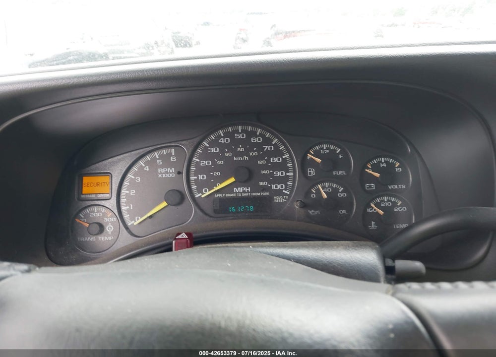 2000 CHEVROLET SILVERADO 2500 VIN: 1GCGK29U0YZ222099