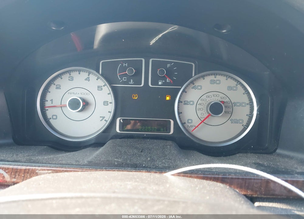 2008 FORD TAURUS LIMITED VIN: 1FAHP25W38G103543