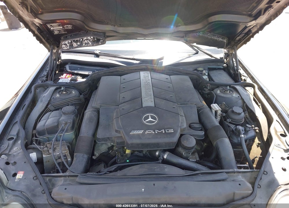 2003 MERCEDES-BENZ SL 500 VIN: WDBSK75F63F047834