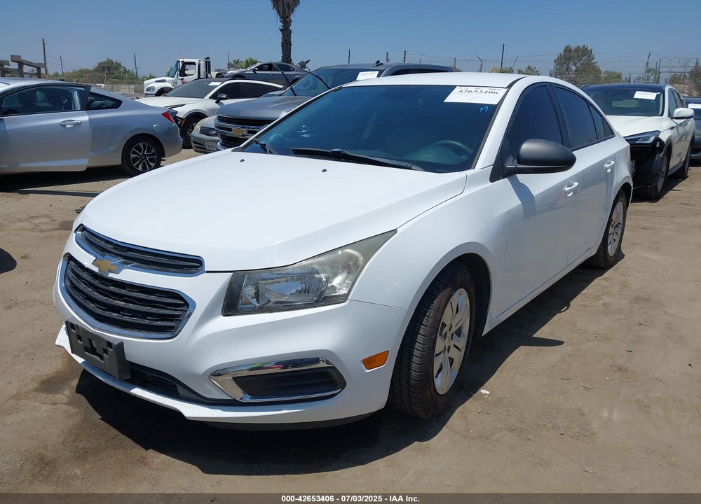 2015 CHEVROLET CRUZE VIN: 1G1PA5SG3F7223533
